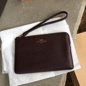 Coach small wristlet